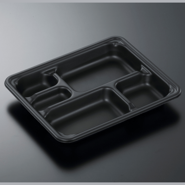 中央化学 SDエブリ 24-20A 身 弁当容器 電子レンジ対応/黒