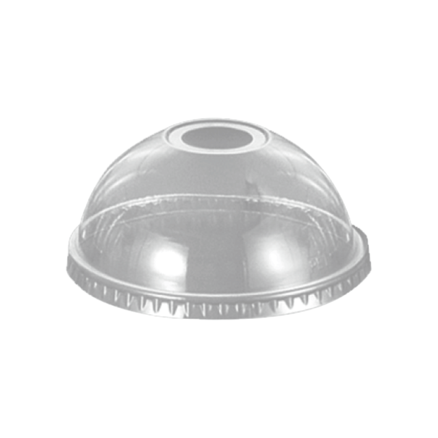 フジナップ フジプラカップ ドーム蓋 12オンス ストロー穴付