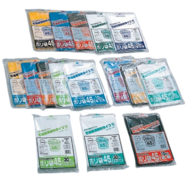 福助工業 業務用ポリ袋 45L