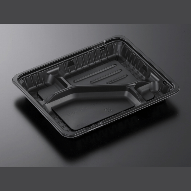 中央化学 CTガチ弁 IK24-20C2 BK 身 弁当容器 電子レンジ対応