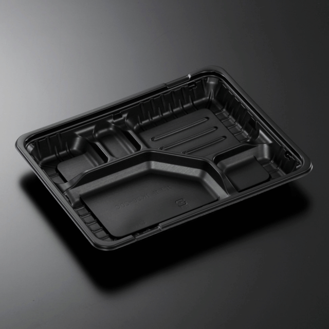 中央化学 CTガチ弁 IK26-20C BK 身 弁当容器 電子レンジ対応