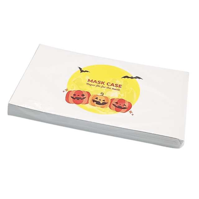 九州紙工 ハロウィンマスクケース オレンジかぼちゃ 2000入