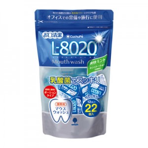 クチュッペ L-8020 爽快ミント ポーションタイプ【1袋（22個入）×36袋(アルコール)】　まとめ買い　