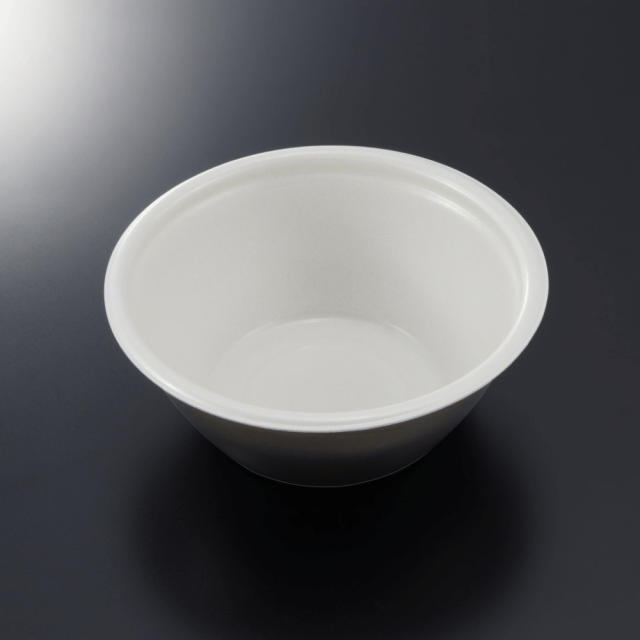 中央化学 TPめん鉢 M18 身 麺容器 電子レンジ対応/黒