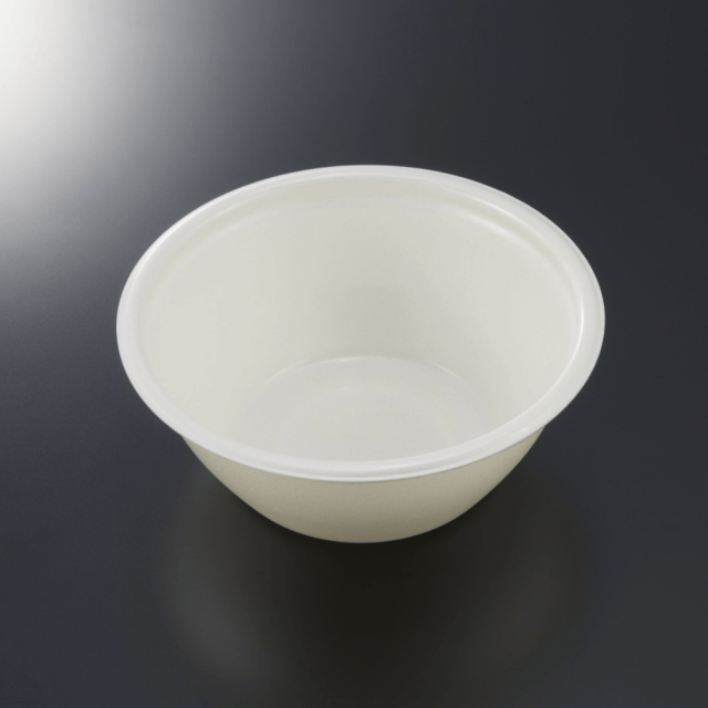 中央化学 TPめん鉢 M18 身 麺容器 電子レンジ対応/白