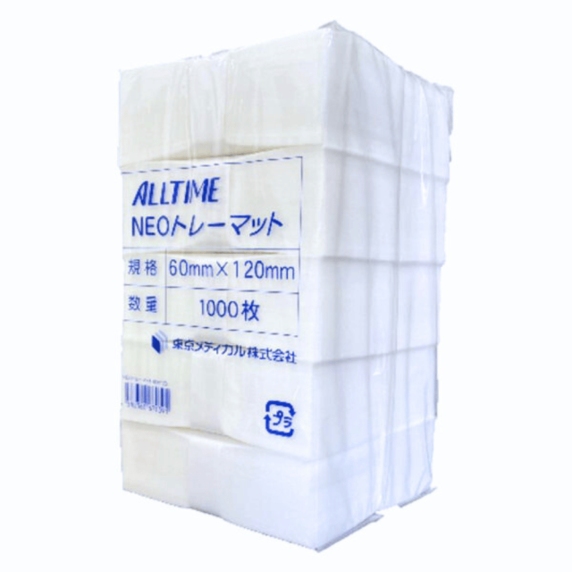 東京メディカル ネオトレーマット 60×120mm 16000枚入 ホワイト