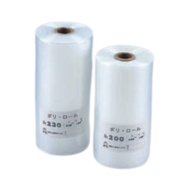 福助工業 ポリロール0.025 透明 LDPE