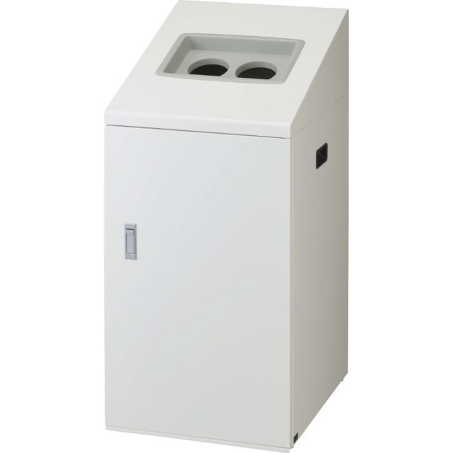 山崎産業 リサイクルボックスNTI-90 屋内用90L/２穴（ホワイト）