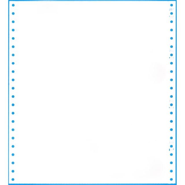 ストックフォーム　10×11インチ　白紙　（1000組）　2P(2枚複写）
