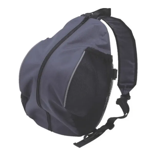 TRUSCO ヘルメットも入るボディバッグ ネイビー