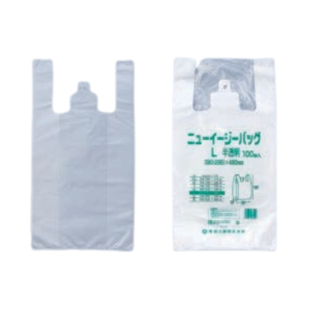 福助工業 ニューイージーバッグ レジ袋 半透明