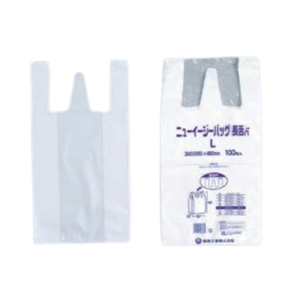 福助工業 ニューイージーバッグ長舌片（ブロック無し） レジ袋