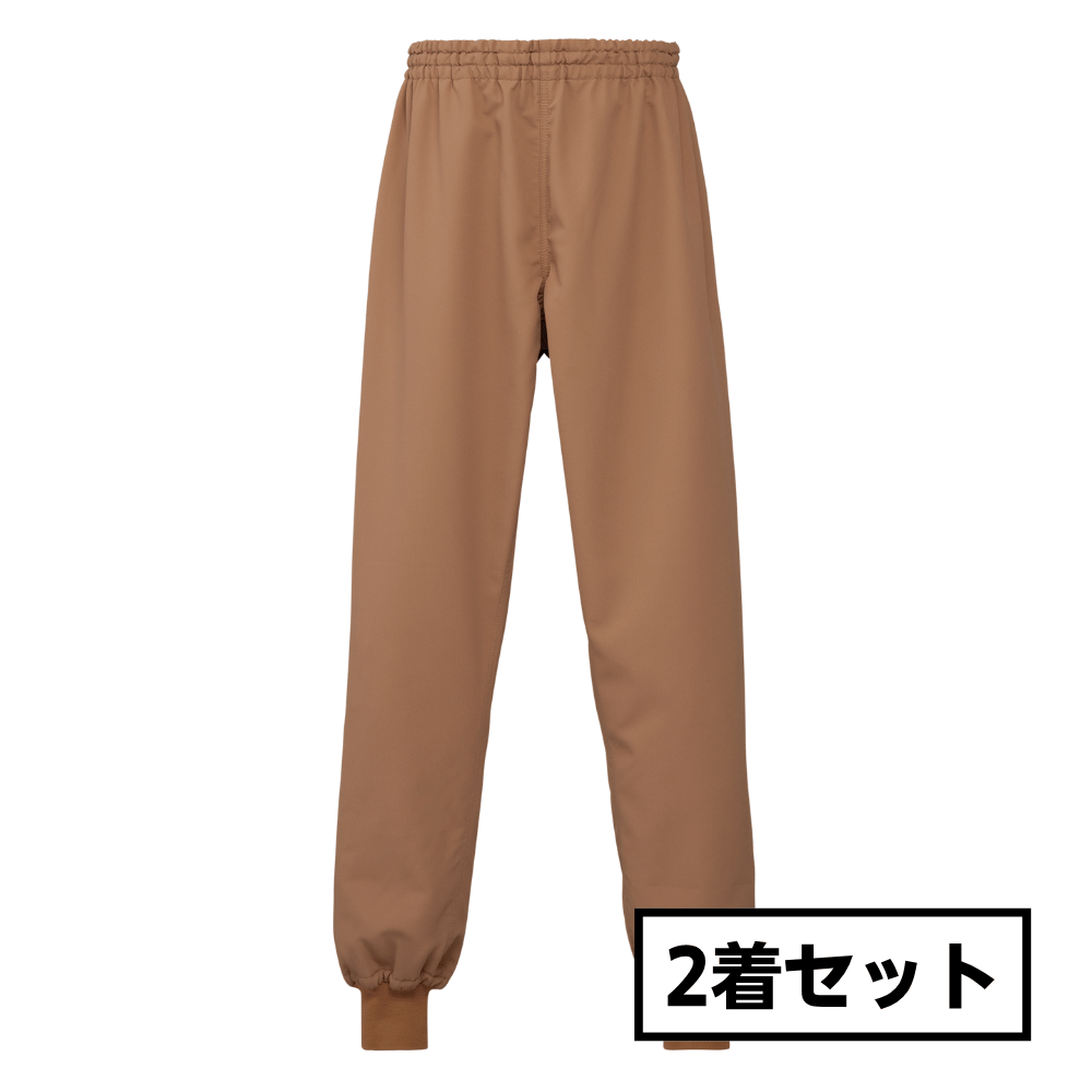 セブンユニフォーム 抗菌パンツ 男女兼用 アンバー BL1493 （2着セット）