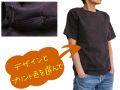 hinolismo-迷えるTシャツ半袖ブラウンにプリント-Good Onグッドオン使用