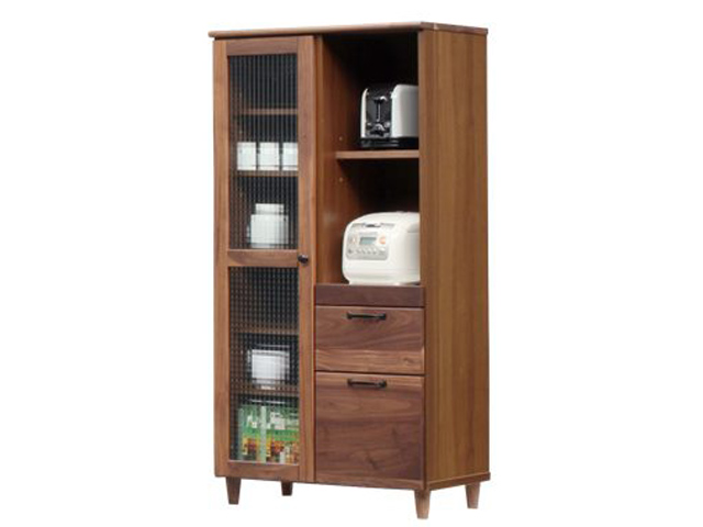 ハイキッチンカウンター70　ブルーノ　ウォールナット無垢