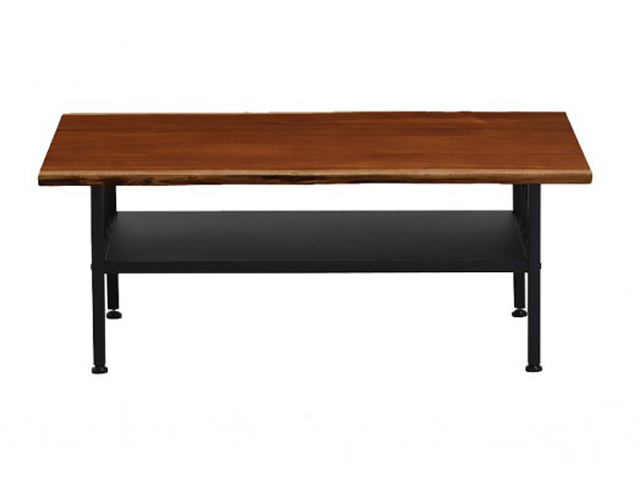 アカシア無垢材のリビングテーブル90　カシュウ