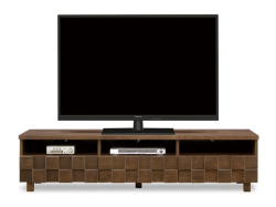 ブロックのデザインが美しい　182TVボード　グレース