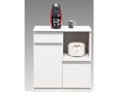 メアリー　80ＯＰカウンター（隠しキャスター付き）