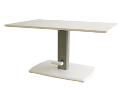 クアトロ　ダイニング昇降テーブル　ホワイト