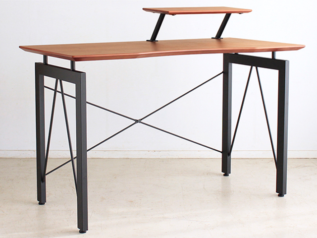 120パソコンデスク　レガリー （デスクワゴン別売）