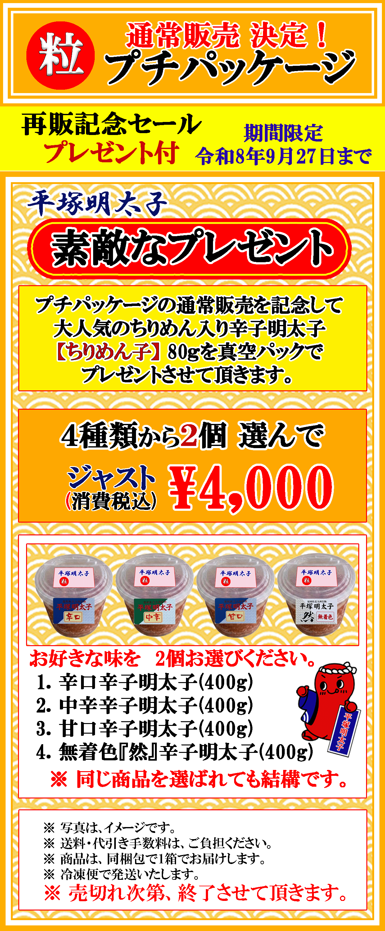 通常販売 決定！　【粒】プチパッケージ　プレゼント付