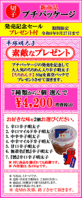 新発売！　【切子】プチパッケージ　プレゼント付