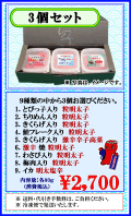 平塚の珍味　3個セット