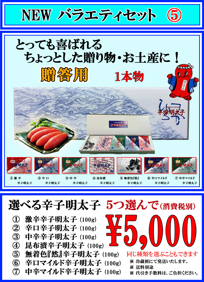 バラエティセット　5