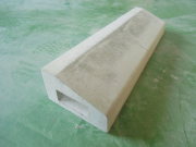 乗入れブロック大（鉄筋入）　 1車の乗入れ段差解消 　【送料込】 幅199×高さ100×長さ600