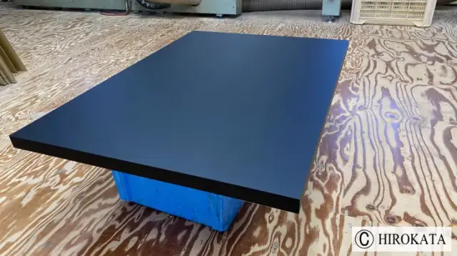 黒いテーブル天板