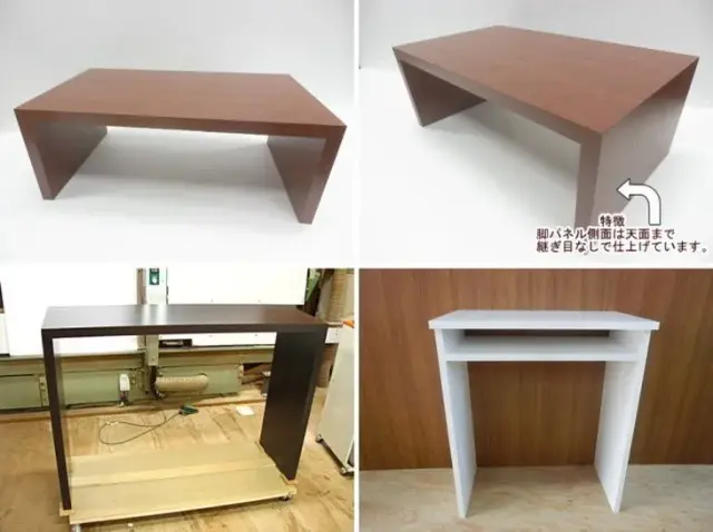 デスク、机、作業台の天板の製造直販