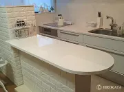 カウンターテーブル天板｜脚高さも選べるダイニングサイズ対応