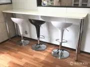 カウンターテーブル天板｜明るく清潔感あるホワイトが人気