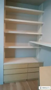 限られたスペースを無駄にしない【収納や壁に棚板を固定する方法】