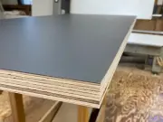 ラーチ合板（構造用合板・積層合板）とメラミン化粧板で作るカウンター・テーブル天板のオーダーメイド