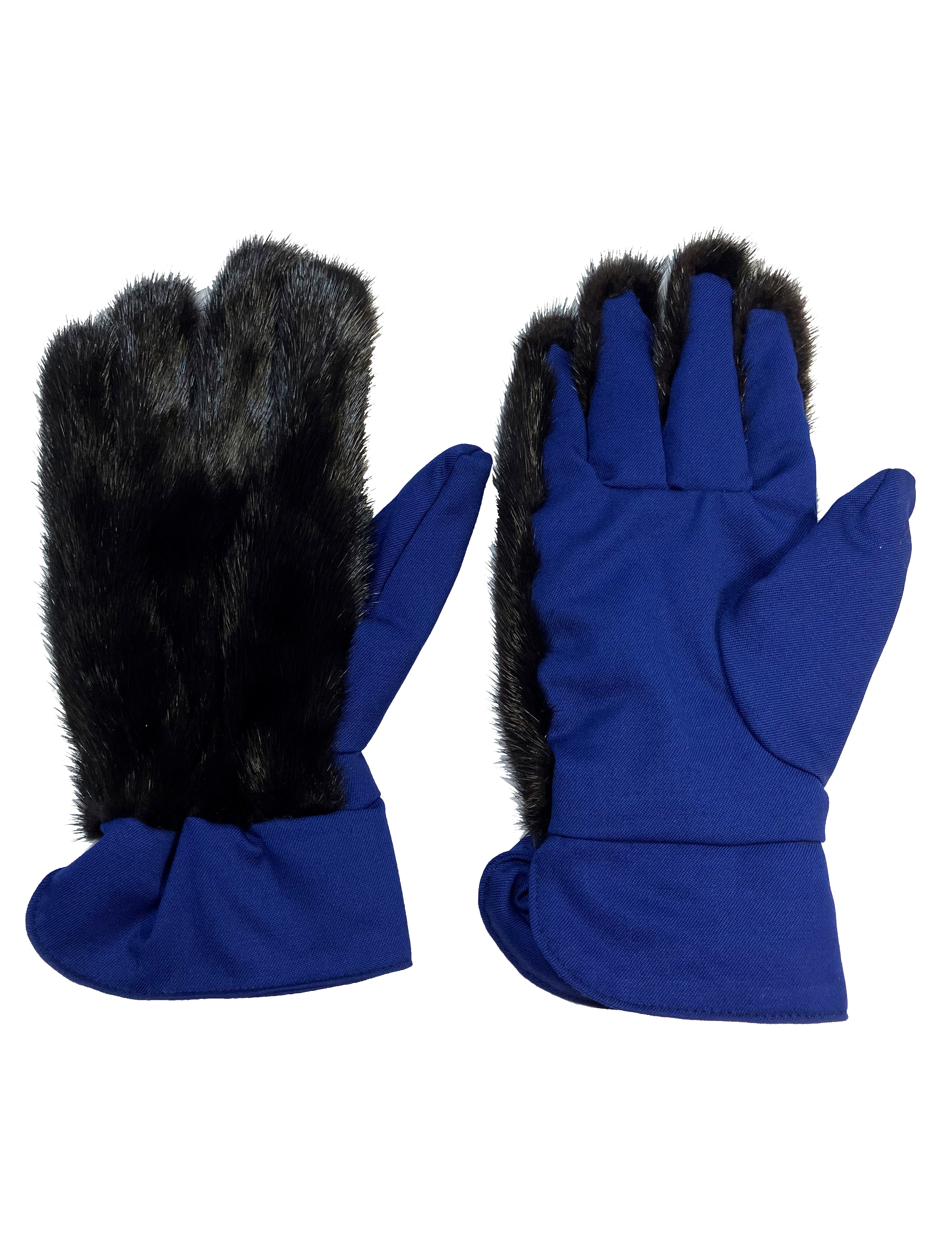 毛皮、手袋、ミンク、グローブ、ウール