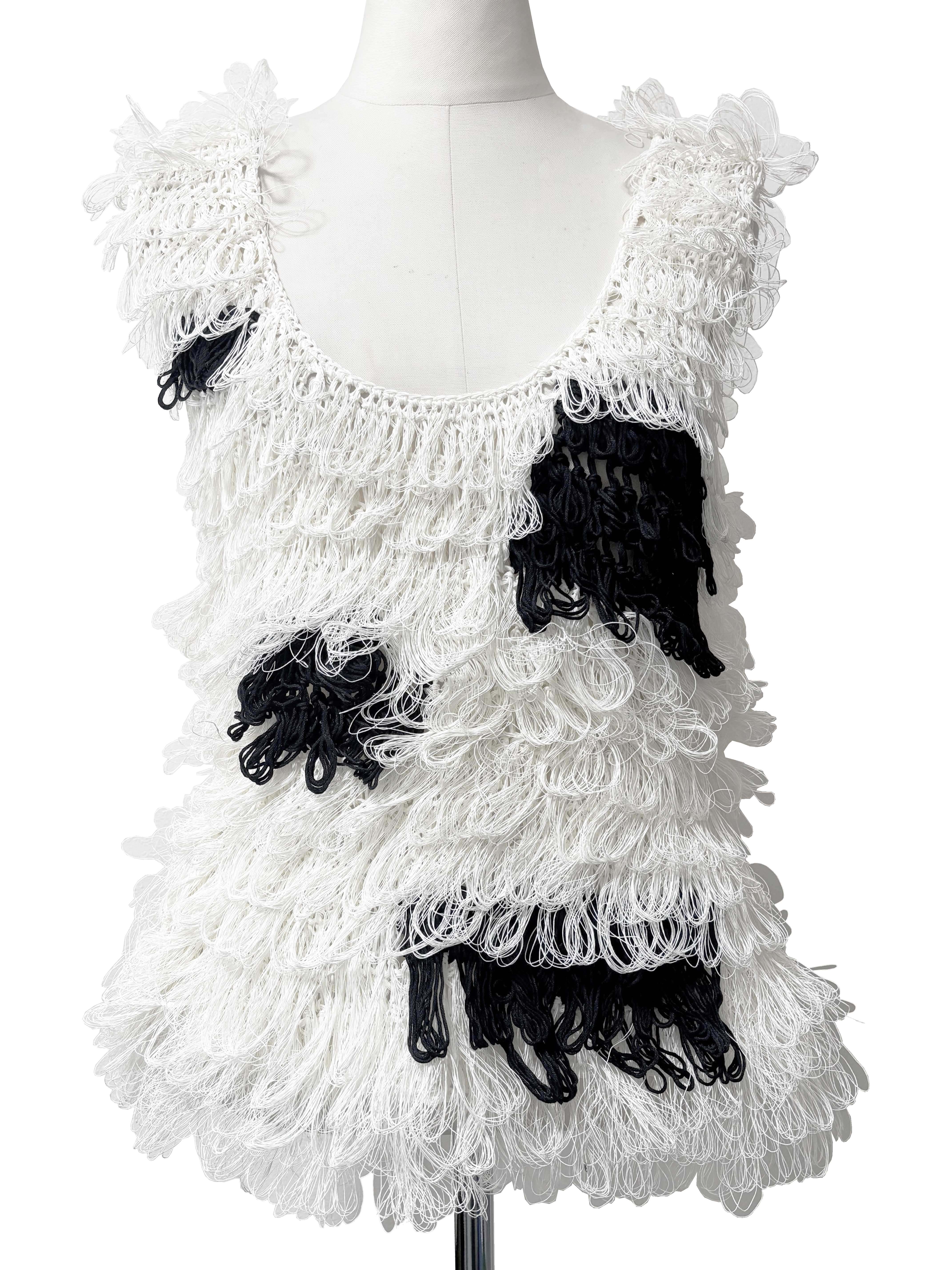 ニット、プルオーバー、ノースリーブ、インターシャ、Uネック