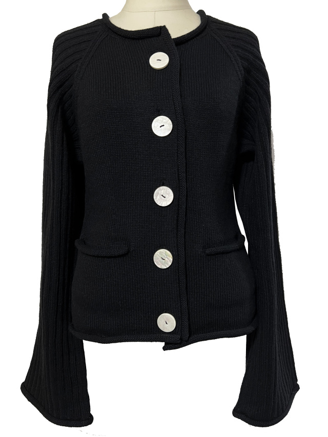 ニット、カーディガン、カシミヤ、トップス、クルーネック