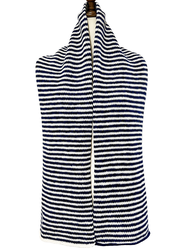 ニット、マフラー、ボーダー、ウール、ショール