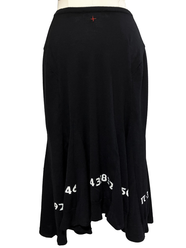 スカート、ジャカード、フレア、ニット、マーメイド