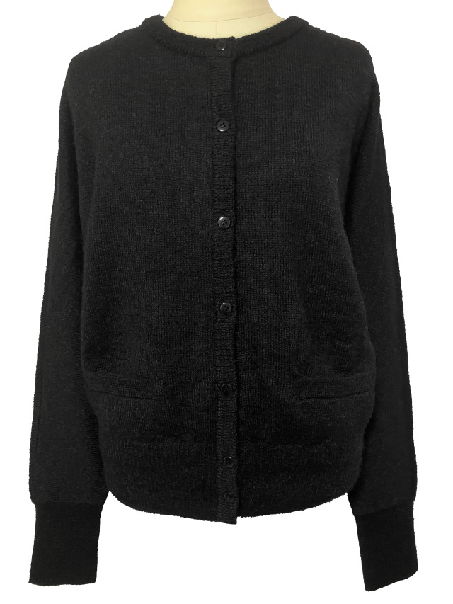 ニット、カーディガン、トップス、ドルマンスリーブ、長袖