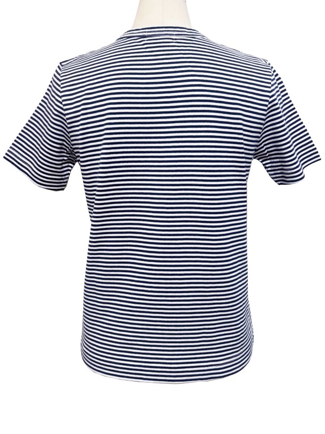 Tシャツ、ボーダー、半袖、ユニセックス、綿