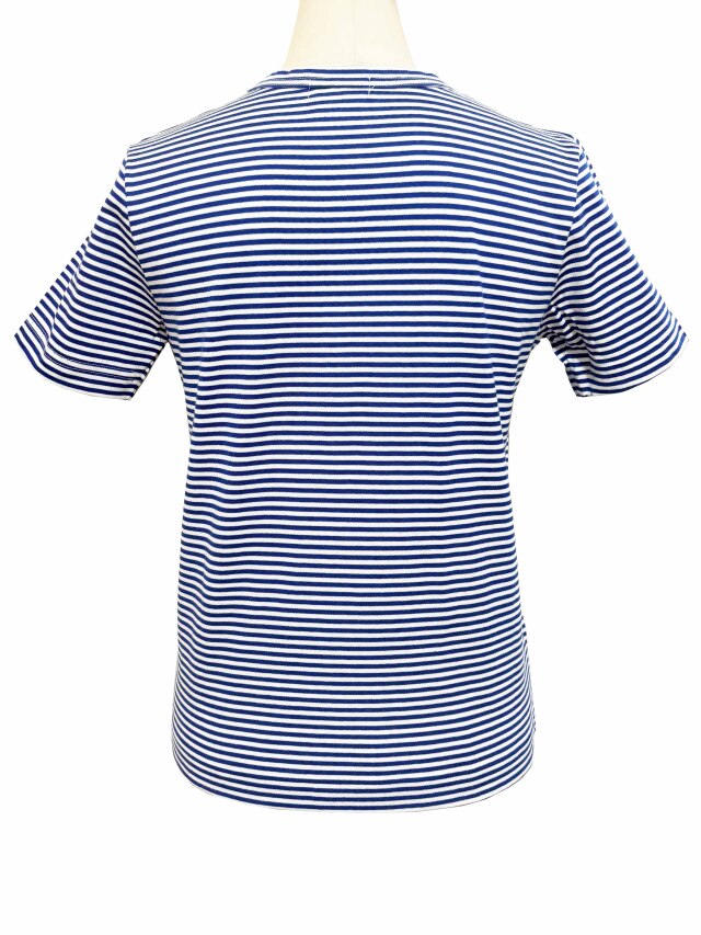 Tシャツ、ボーダー、半袖、ユニセックス、綿