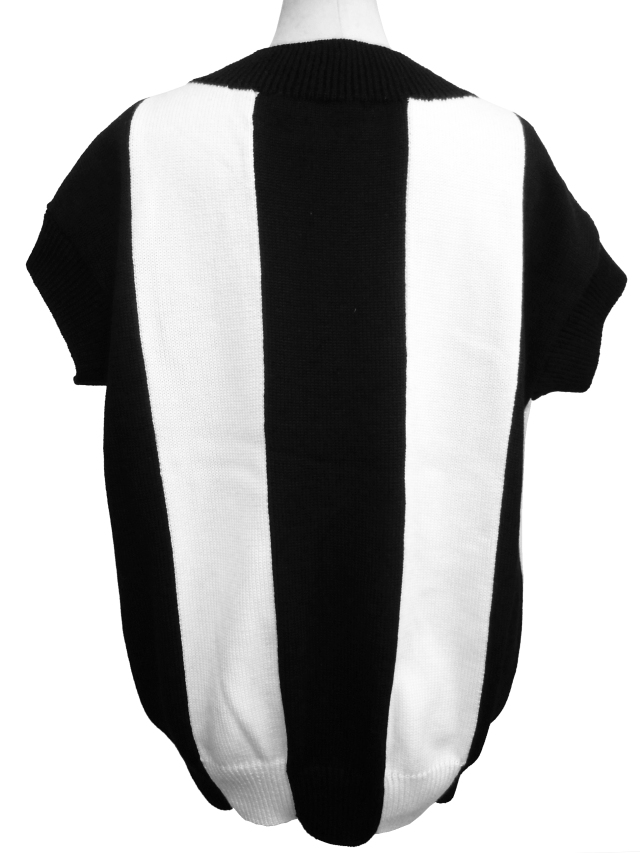 ニット、プルオーバー、手編み、ジャガード、Vネック