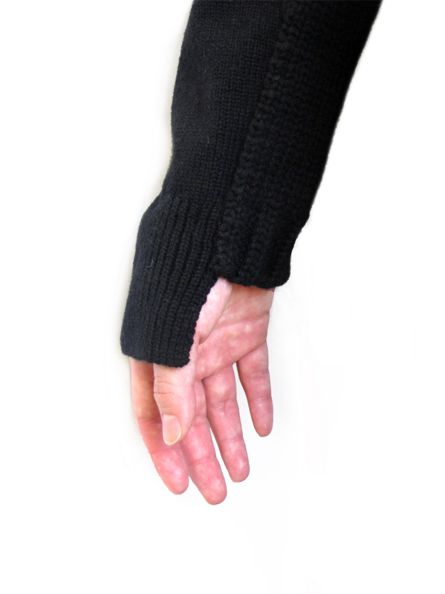 MIXゲージラウンドネックプルオーバー