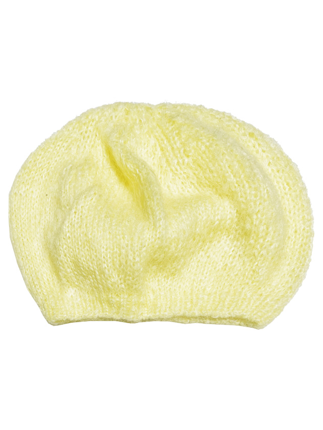 ニット、帽子、キャップ、手編み、モヘア