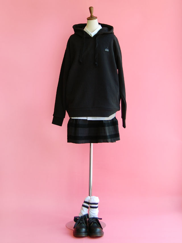 パーカー、ユニセックス、プリント、フーディー、刺繍
