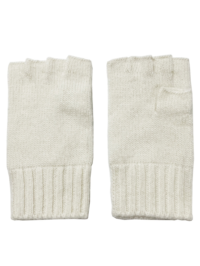 手袋、グローブ、ウール、カシミヤ、フィンガーレス