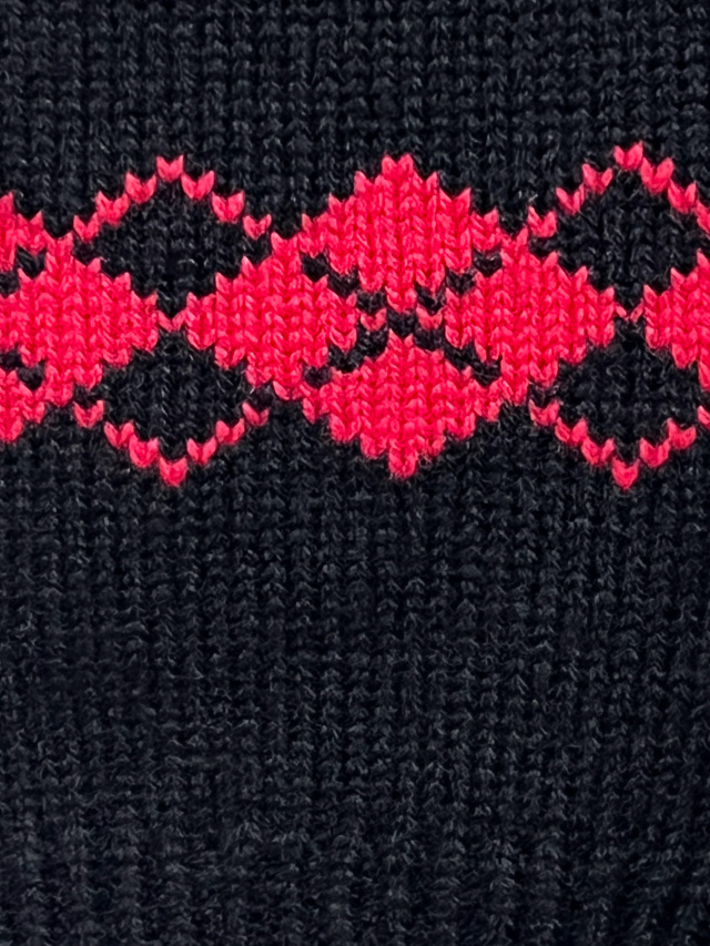 ニット、マフラー、ボーダー、チェック、アーガイル