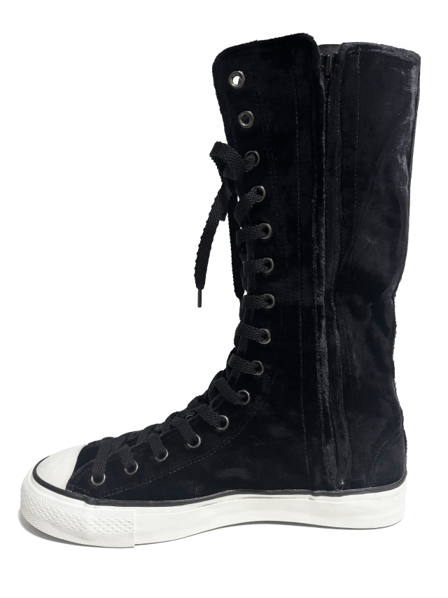 スニーカー、ロング、コンバース、ユニセックス、ベロア